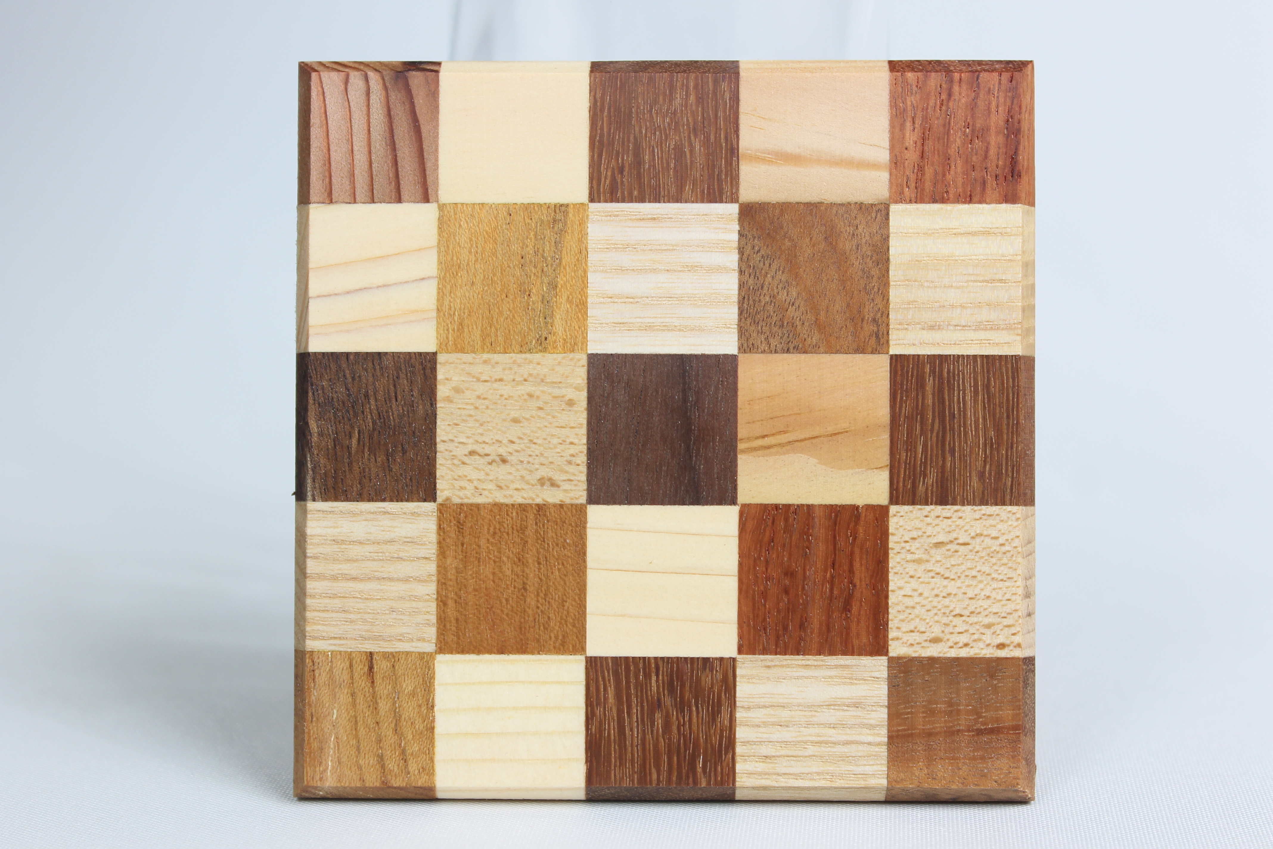 寄木のコースター２枚セット